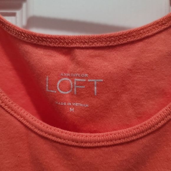 100% Cotton Size Medium LOFT Tank Top - Picture 3 of 5